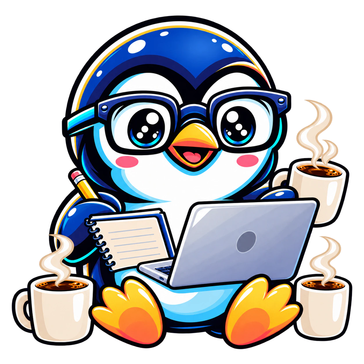 <4h work, 5–7 coffees