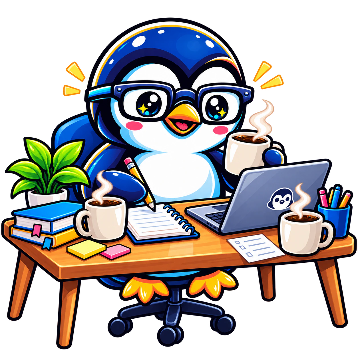 Tuesday: 4–8h, 5–7 coffees
