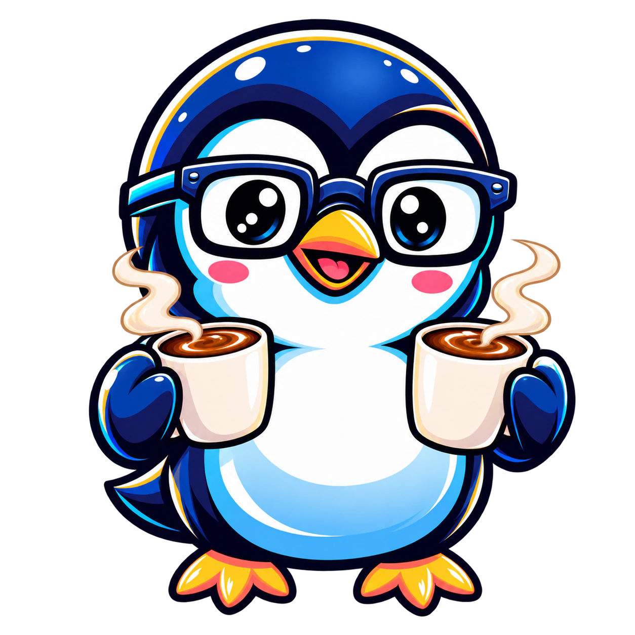 0h work, 3–4 coffees